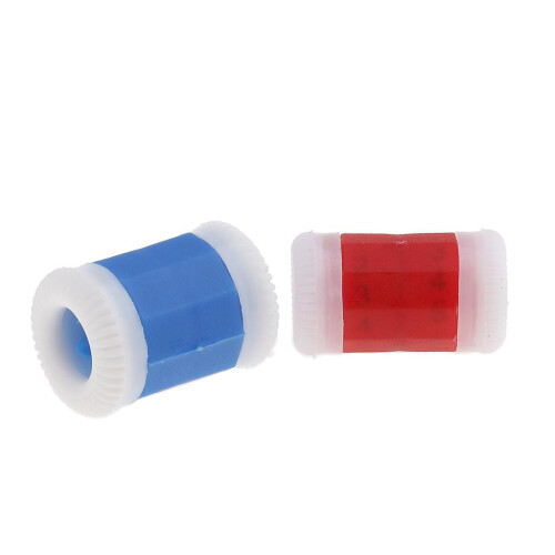 2 storlekar stickningsräknare 2 8 mm rundstygn 2