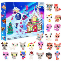 Calendrier de l'Avent Littlest Pet Shop 2024, pour filles et garçons, à partir de 4 ans