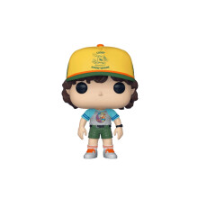 Funkoa Dustin at Camp #804 Vinylfigur Pop! Fickfödelsedagspresent Samlarleksaker (Ingen leksaksmodell i färglåda)