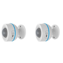 2 rilevatori di movimento PIR Z Wave Plus serie 700 con sensore di temperatura, umidità e luce, compatibili con Smartthing e Vera (868,4 MHz)
