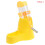 Hamster Water Bottle Small Animals Accessories Automatic Feeding Yellow With kettle 1