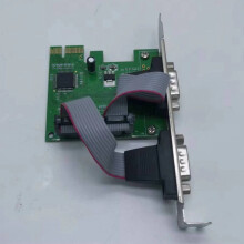 PCIe-zu-zwei-Seriell-Schnittstellen-RS232-Schnittstelle Industrielle Steuerung Computer-Erweiterungskarte Computeradapter PCI-E-Seriell-Karte