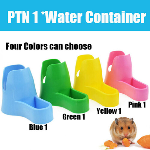 Hamster Water Bottle Small Animals Accessories Automatic Feeding Yellow With kettle 2