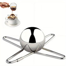 Espresso Cooling Ball Reusable Frozen Sphere for Iced Coffee Bourbon and Cocktails