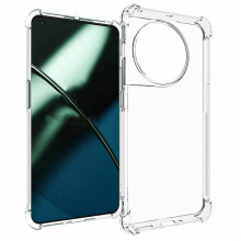 Kompatibel mit OnePlus 11 5G Handyhülle, stoßfest, TPU - Transparent (NR)
