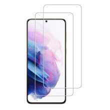 2er-Pack kompatibel mit Samsung Galaxy S21 – Displayschutzfolie aus gehärtetem Glas