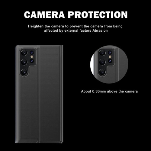 Συμβατή με θήκη Samsung Galaxy S24Ultra με οθόνη σε μαύρο χρώμα 2