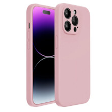 Kompatibel mit iPhone 14 Pro Max, mattes Rosa, Hülle – mit Kameraschutz