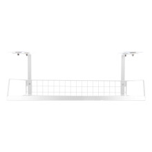 Support de rangement pour câbles TV sous table, plateau de bureau, organiseur de câbles en métal