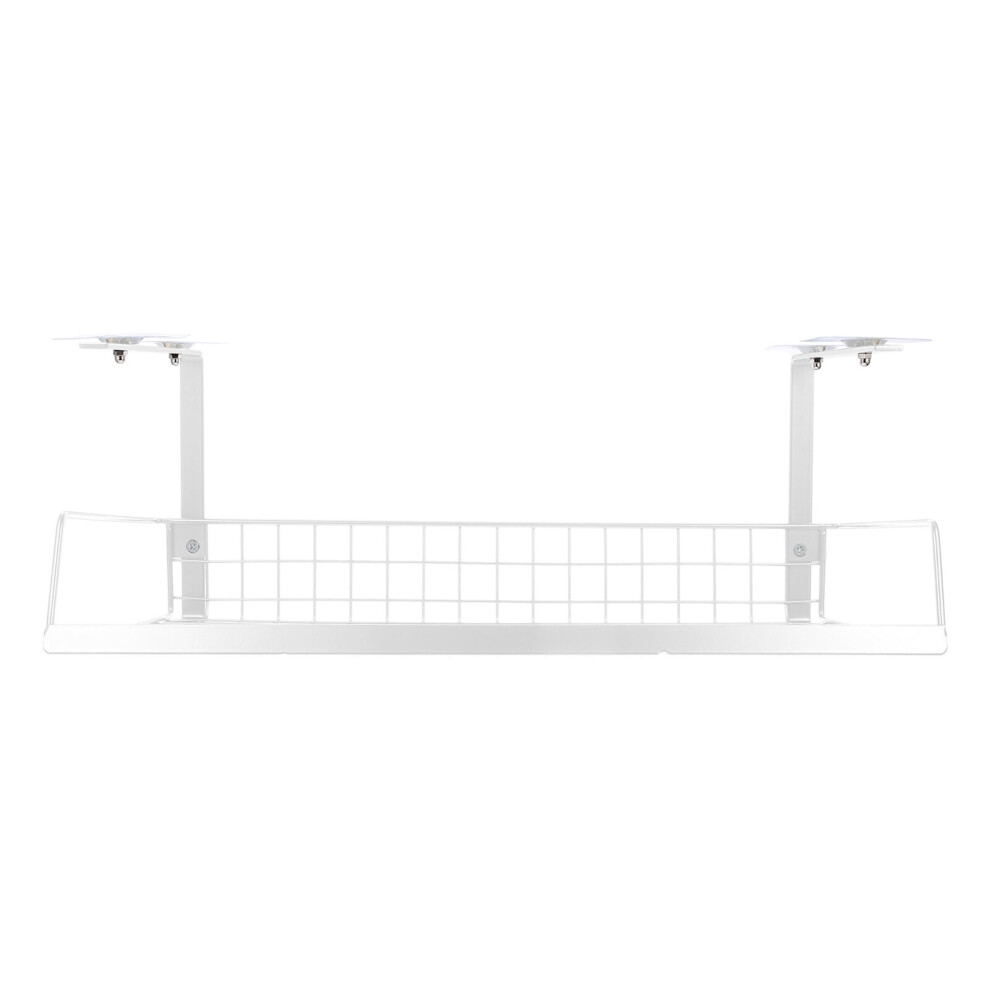 Tv Cable Wire Under Table Management Rack Desk Tray Cord Metal Organizer Shelf Stand 9425574839282