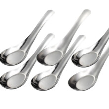 Asian Soup Spoon - Stainless Steel 2-pack 6-pack