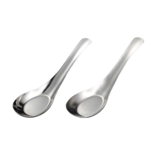 Asian Soup Spoon - Stainless Steel 2-pack 6-pack 1