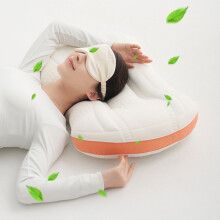 Oreiller en mousse à mémoire de forme, noyau orthopédique Bocqde pour un meilleur sommeil - Soutien optimal de la nuque et de la tête -