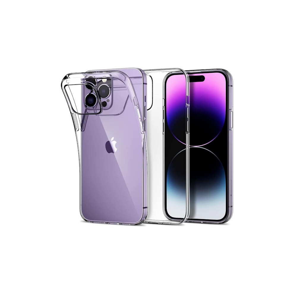2-Pack Compatible With Iphone 15 Pro Max - Silicone Case Tpu - Slim Transparent Compatible With Iphone 15 Pro Max 9425574838551