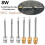 3X8w2in510Interface Lötspitze Mini Tragbarer USB-Lötkolbenspitze 8