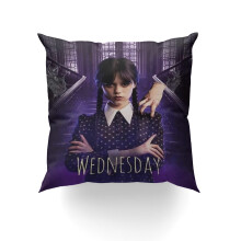 Federa per cuscino decorativo Adams Wednesday 18*18 pollici, quadrata, per divano, camera da letto, sedia, auto, per interni ed esterni.
