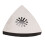 51pcs Multitool Sandpaper Kit with 80mm Triangular Pad, 60-240 Grit Sheets for Oscillating Tools, Compatible with Fein Multimaster, Ryobi, Hitachi, 2