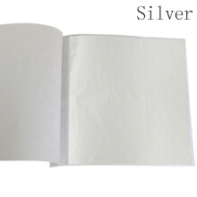 100 Sheets Gold Foil Gilding Crafts Craft Paper Silver