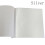 100 Sheets Gold Foil Gilding Crafts Craft Paper Silver 1