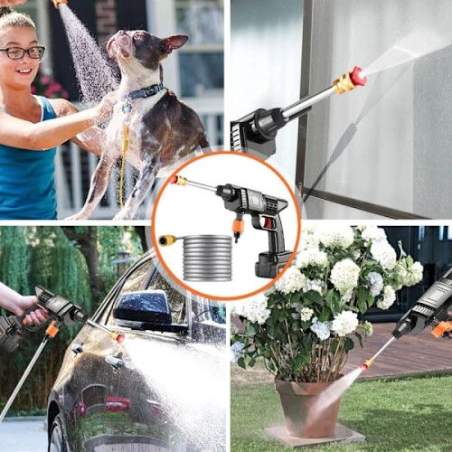 CORDLESS HIGH PRESSURE WASHER GARDEN POWER PACK FOR WASHING WINDOWS CUBE 2