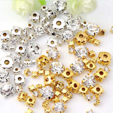 1440pcs Sew On Rhinestones Clothes DIY Rhinestones Glass Decorative Materials for DIY