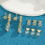 8PCS Earring Backs for -Ears, Earring Lifter Backs Replacements for Heavy Earrings,Gold 3