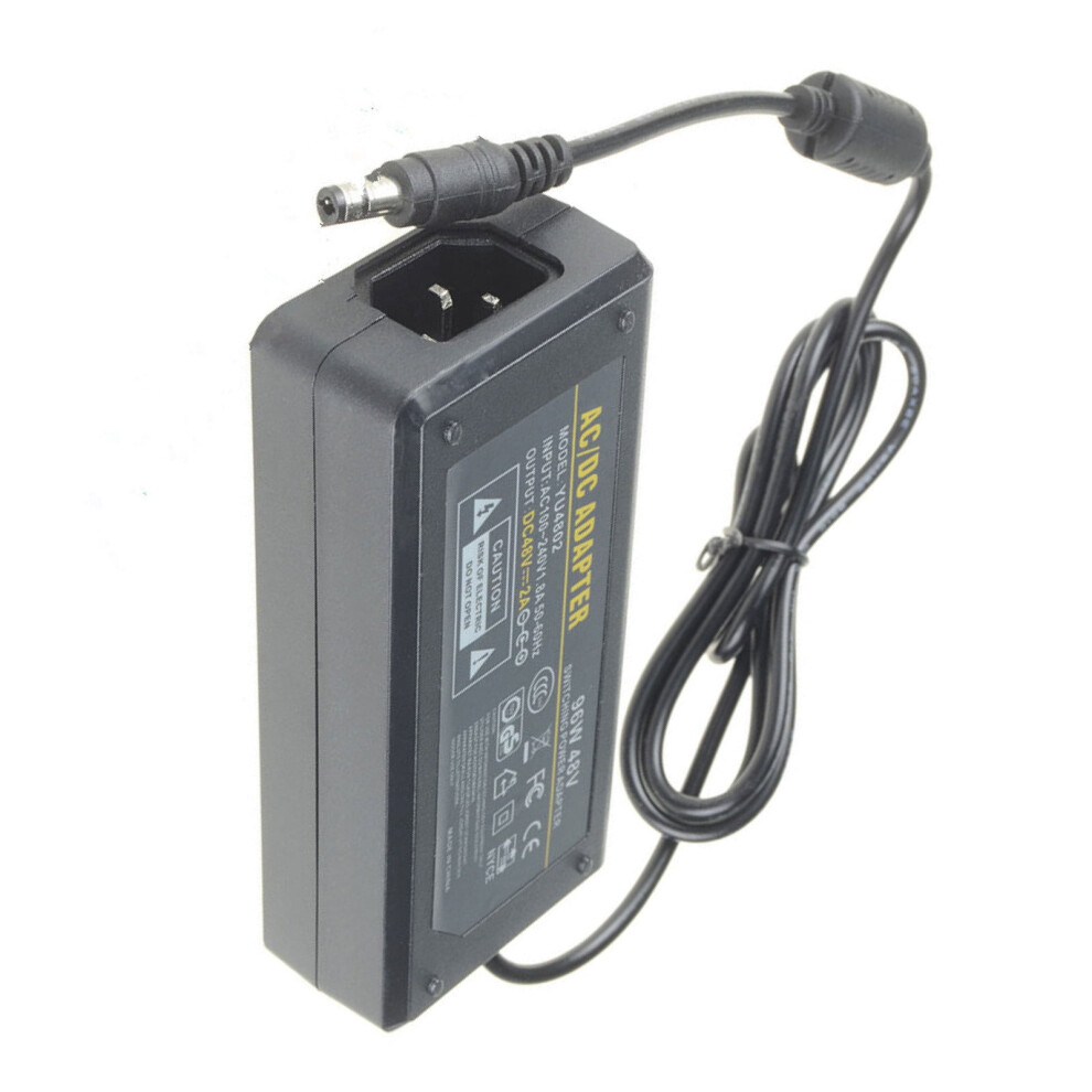 Guyuting High Power 48V 2A Dc Adapter 96W Output, 5.5X2.1mm Plug, Universal Input 100V-240V For Medical Devices 9083649021187