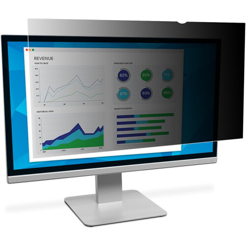 Computer Privacy Screen Filter for 17 inch Monitors - Black - 5:4 Aspect - PF170C4B