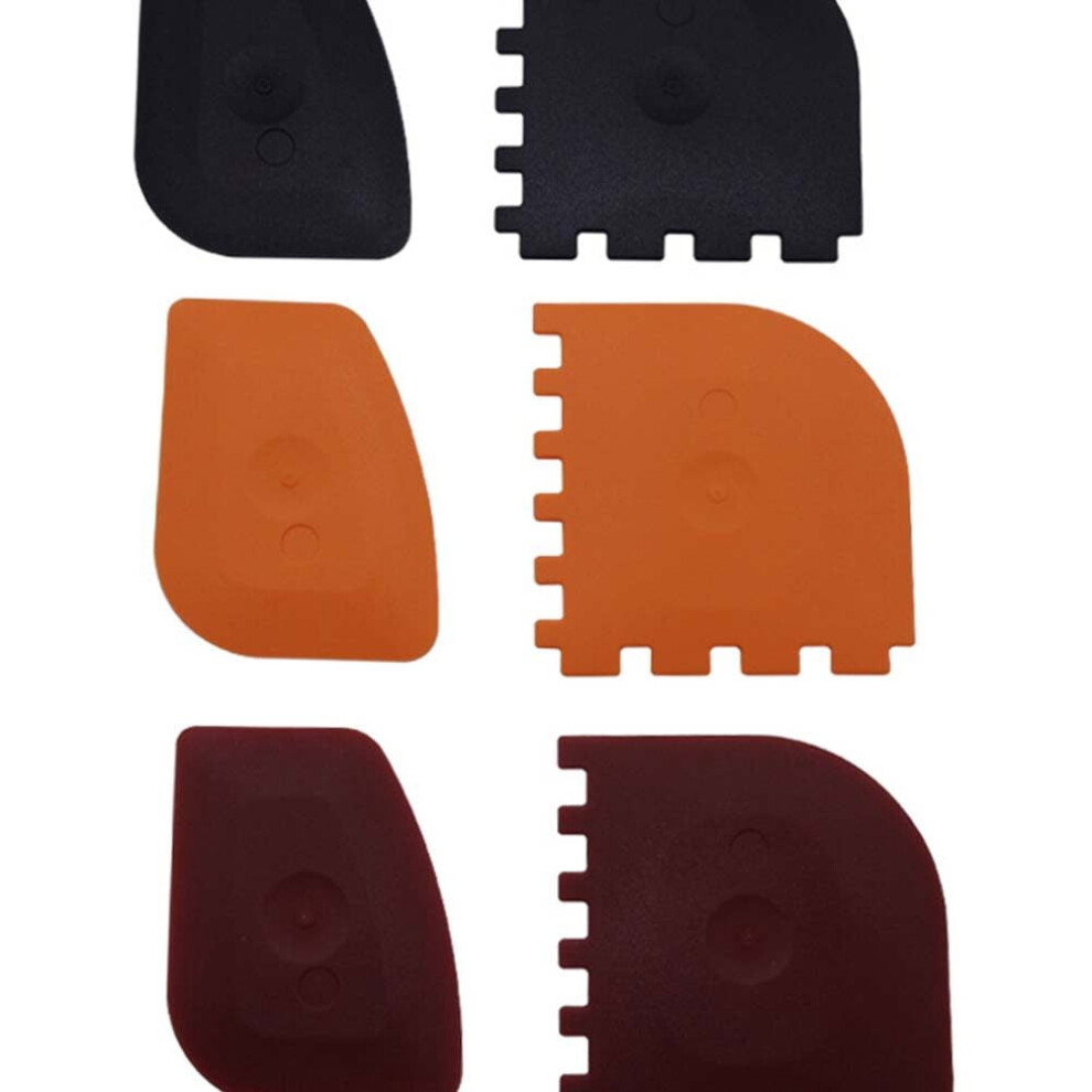 6 Pcs Dish Scraper Grill Pan Cleaner The Tools Cast Iron 9083649021781