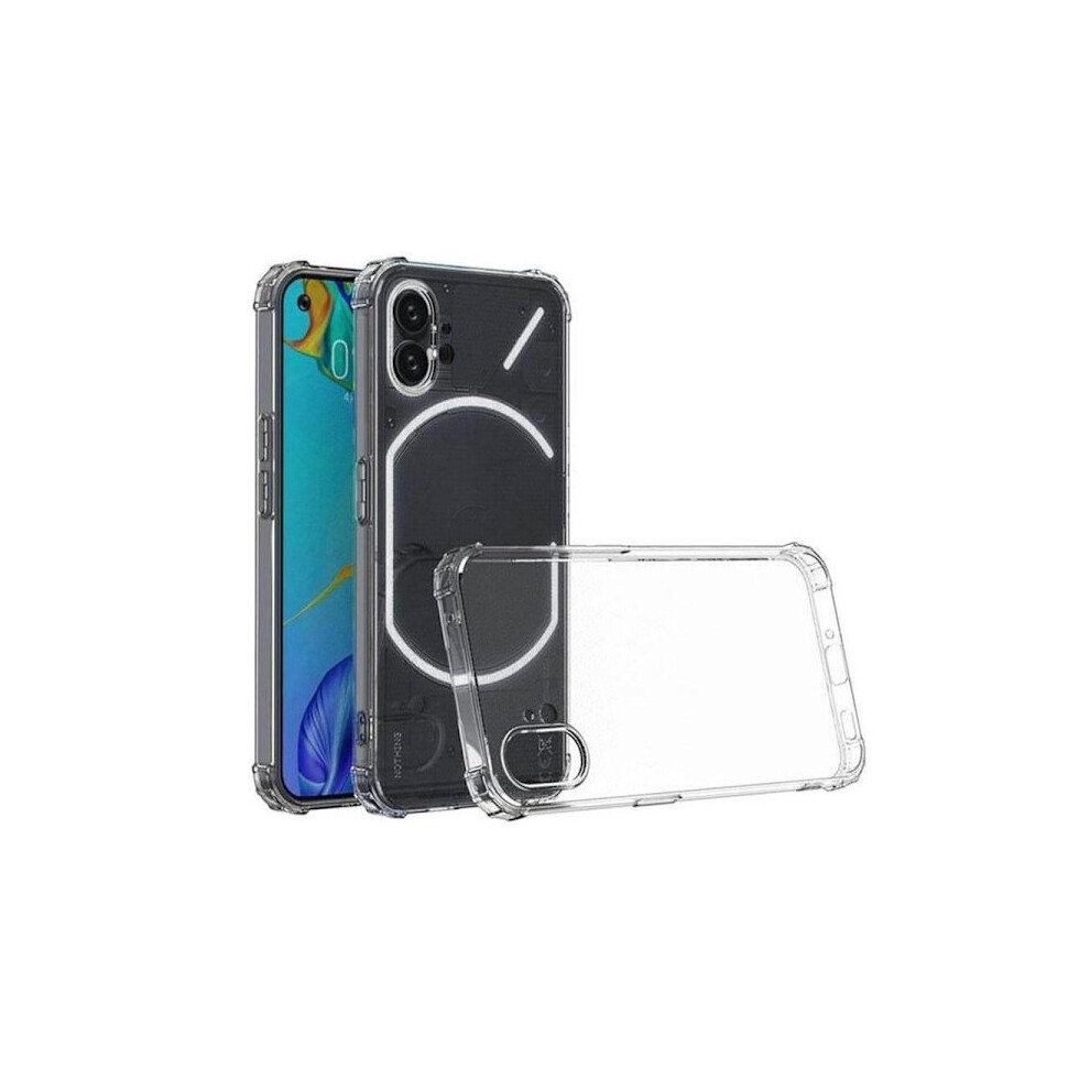 Nothing Phone 2 - Bumper Extra Shockproof Slim Soft Case Transparent 9083649021873