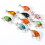 WALFRONT Plastic Versatile Fishing Lures, 9 Count 5