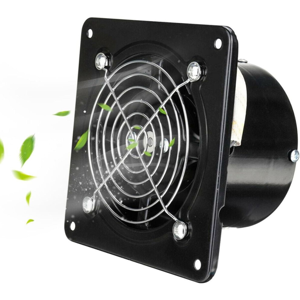 Wsyw 10 Inch Exhaust Fan, 1240Cfm 80W Through-Wall Installation Ventilation Fans For Attic, Greenhouse, Basement, Shed, 110V Extractor Fan, Black 9083649022610