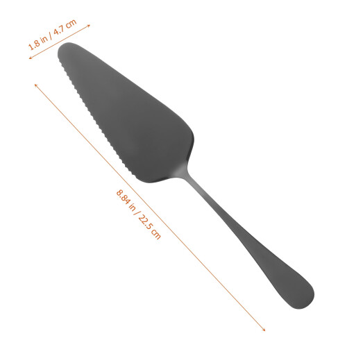 Eease 2pcs Cake Server Stainless Steel Pizza Pastry Server Handle Cake Shovels 1