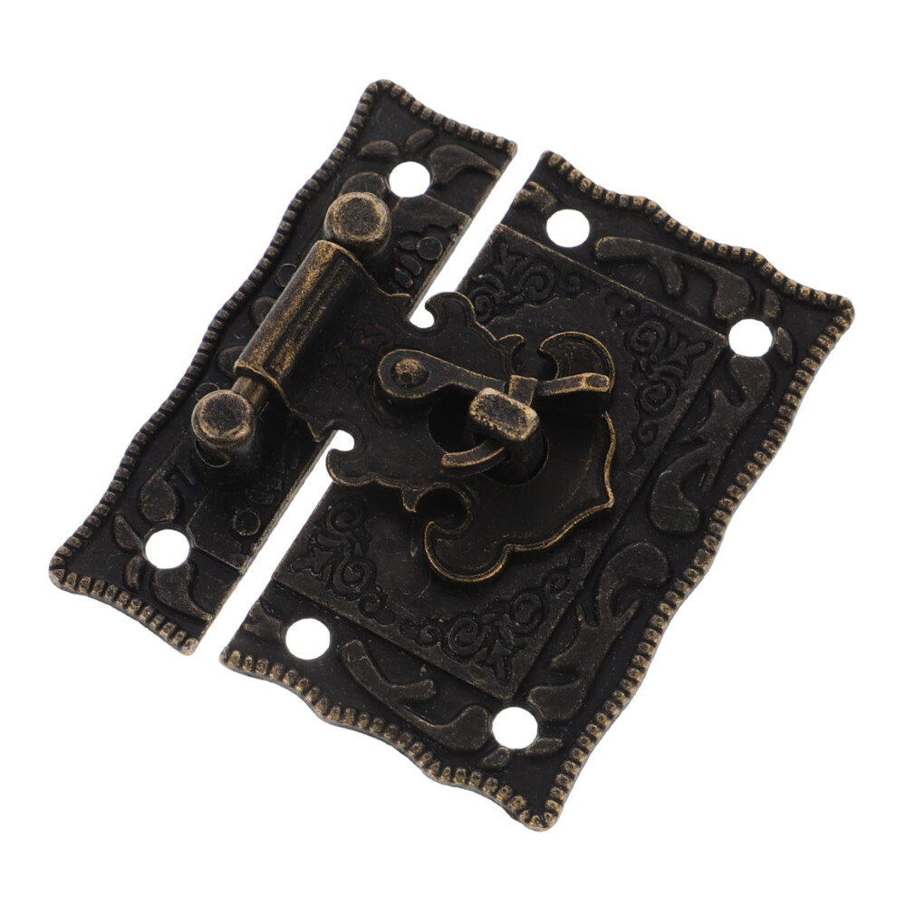 Vintage Jewelry Box Latch Zinc Alloy Retro Hasp Lock For Wooden Chest And Craft Boxes 9113335057968