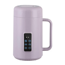 Electric Cooker 1L Compact MultiFunction Mini Hot Pot for Noodles Soup Dorm Easy Clean Purple