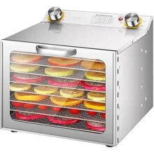 Food Dehydrator 6Layer Electric Dryer 400W for Meat Fruits Vegetables Seafood Jerky Snacks