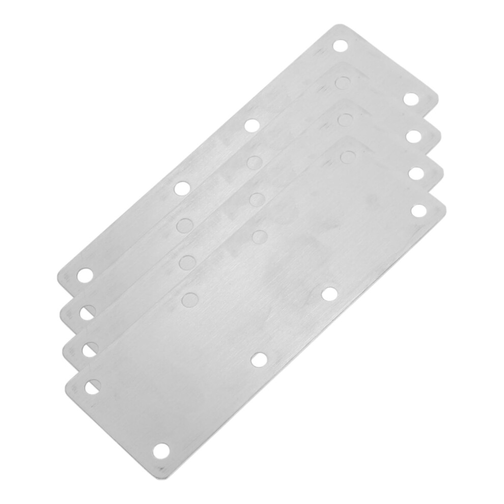 4Pcs Stainless Steel Mending Plates For Wood, Heavy Duty Furniture Corner Brackets For Shelves 9164114670212