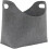 Firewood Basket Felt Storage Bin with Sturdy Handles Foldable Design for Logs Newspapers Grey 5