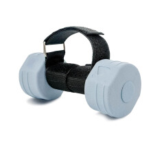 Adjustable Ankle Strap with Soft Padding Durable Nylon for Strength Training and Fitness (Black)