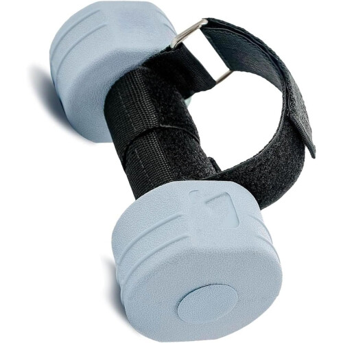 Adjustable Ankle Strap with Soft Padding Durable Nylon for Strength Training and Fitness (Black) 1