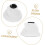 Manual Coffee Grinder Ceramic Burr Core Replacement for Portable Bean Mill Easy Adjustable Grinding 5