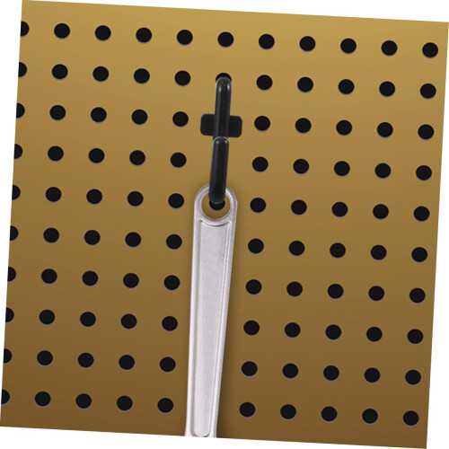50pcs Plastic Pegboard Hooks JShaped Garage Accessories for Secure Tool Storage and Easy Installation 1