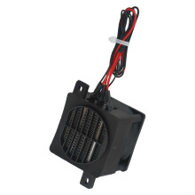 Space Heater 300W 220V with Fan, Fast Heating Aluminum Radiator for Home and Car, Overheat Protection