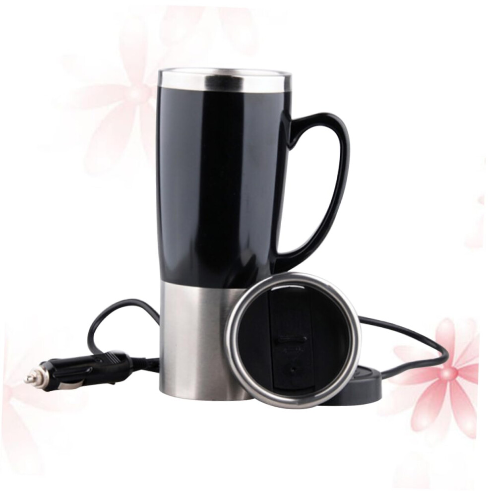 12V Stainless Steel Car Electric Kettle Fast Boil Water Heater For Coffee And Tea Road Trips 9164114673404