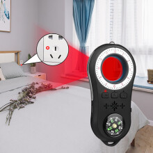 Wireless Earbuds, Bluetooth Headphones, compatible with xxx, Camera Detector, Personal Safety Alarm with Mini LED Flashlight