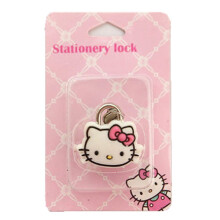 Sanrio Hello Kitty 3D Padlocks Mini Lock Cartoon Cute Multifunctional Luggage Locker Suitcase Girl Drawer Travel Anti-Theft Lock
