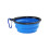 Dog Bowl - Foldable and Portable 350 ml Blue 1