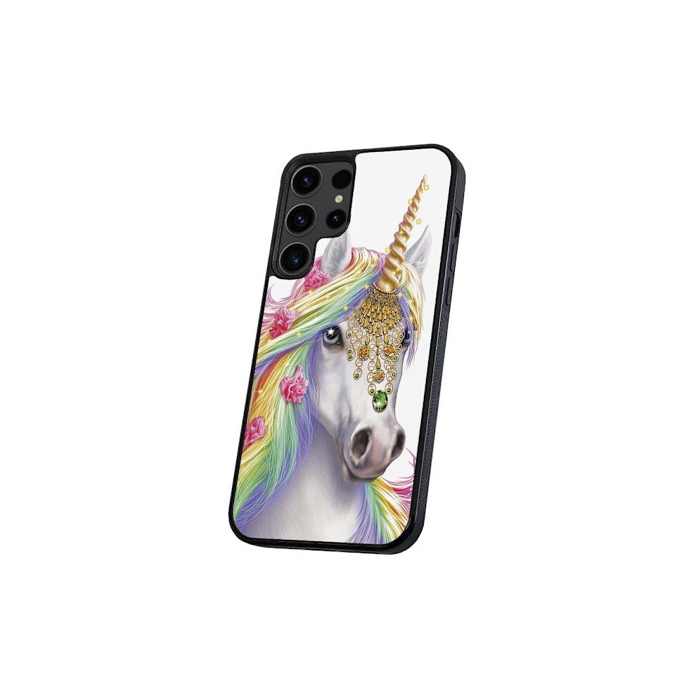 Compatible With Samsung Galaxy S22 Ultra - Case/Mobile Case Unicorn/Unicorn Multicolor 9110895264287