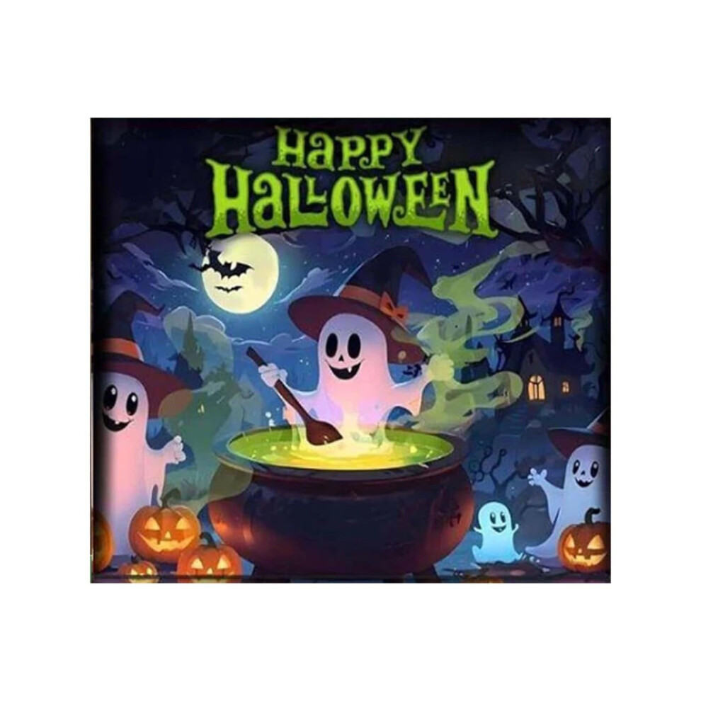 Xiuh Wall Stickers Big Sale! Garage Friends Halloween 2024 New Halloween Garage Door Cover Garage Door Halloween 9110895264928
