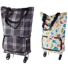 TG Dramaten / Shopping Bag with Wheels - Foldable - Unsorted Colors